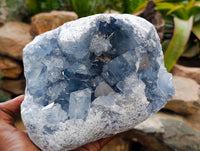 Natural Blue Celestite Specimen x 1 From Sakoany, Madagascar