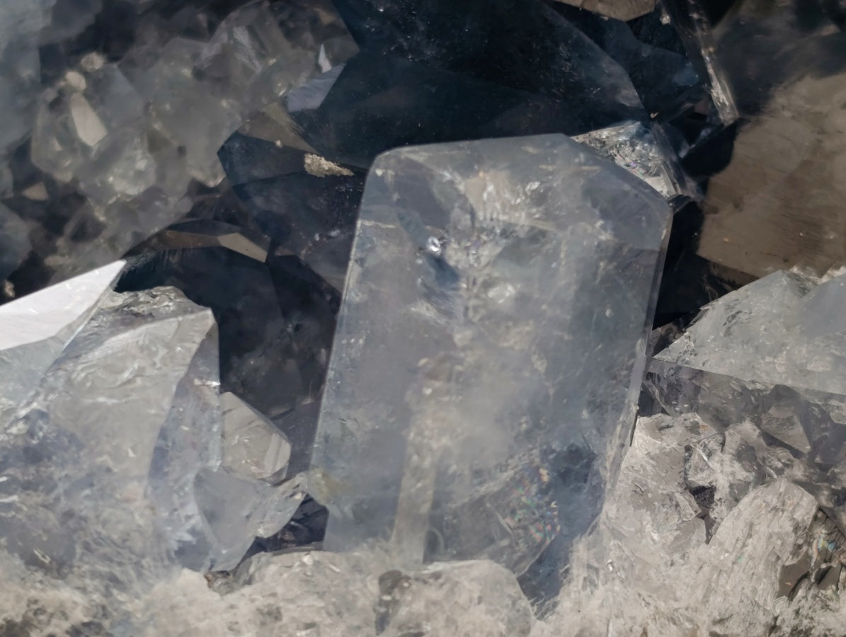 Natural Blue Celestite Specimen x 1 From Sakoany, Madagascar