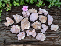 Natural Limonite Fairy Spirit Quartz and Ametrine Crystals and Clusters x 20 From Boekenhouthoek, South Africa