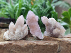 Natural Limonite Fairy Spirit Quartz and Ametrine Crystals and Clusters x 20 From Boekenhouthoek, South Africa