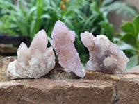 Natural Limonite Fairy Spirit Quartz and Ametrine Crystals and Clusters x 20 From Boekenhouthoek, South Africa