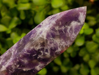Polished Lepidolite With Pink Rubellite Tourmaline Towers x 2 From Ambatondrazaka, Madagascar