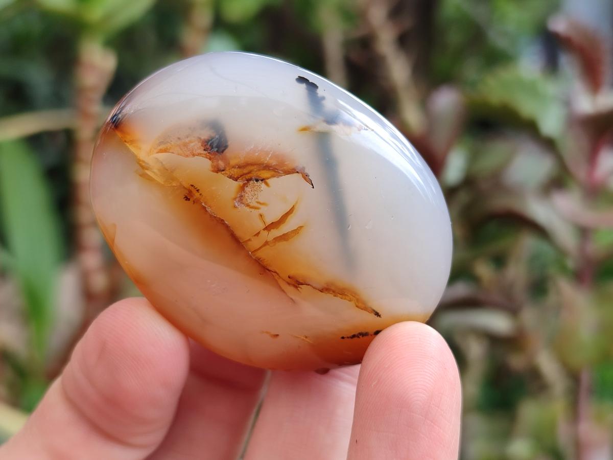 Polished Mixed Selected Multi Mineral Galets x 24 From Madagascar