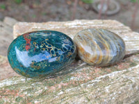 Polished Mixed Selected Multi Mineral Galets x 24 From Madagascar