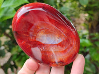 Polished Carnelian Agate Gemstone Bowls x 6 From Madagascar