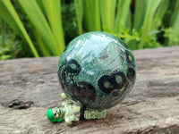 Polished Stromatolite Spheres x 4 From Katsepy, Madagascar