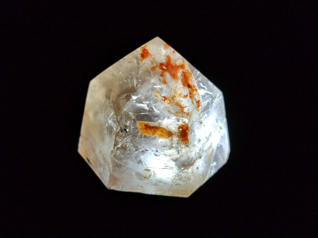 Polished Mixed Smokey Window Quartz Crystals x 17 From Madagascar