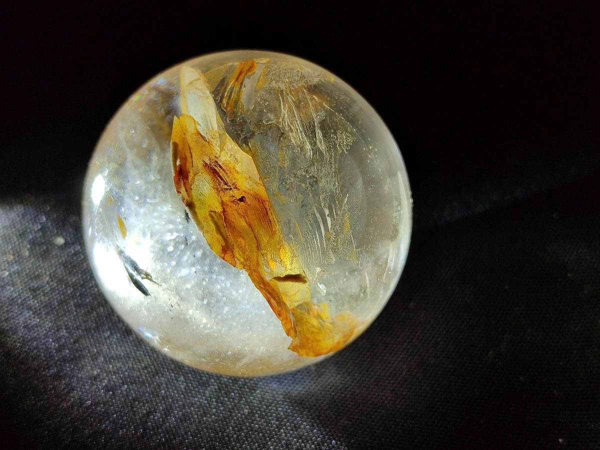 Polished Clear Quartz Crystal Balls x 6 From Madagascar