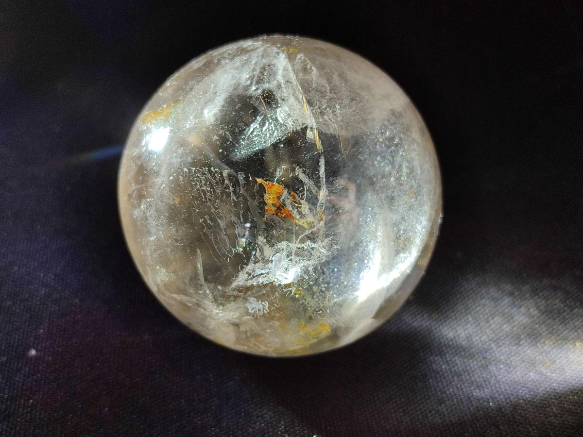 Polished Clear Quartz Crystal Balls x 6 From Madagascar