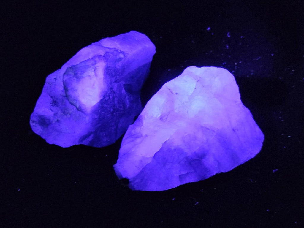 Natural Watermelon Fluorite Cobbed Specimens x 12 From Uis, Namibia