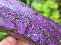 Natural Metallic Cobbed Purpurite Specimens x 5 From Erongo, Namibia