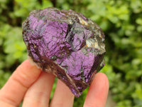 Natural Metallic Cobbed Purpurite Specimens x 5 From Erongo, Namibia