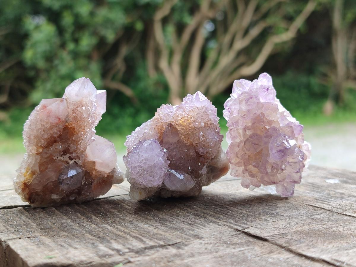 Natural Mixed Spirit Quartz Crystals And Clusters x 28 From Boekenhouthoek, South Africa