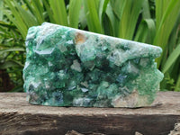 Natural Large Cubic Green Fluorite Cabinet Specimen x 1 From Mandrosonoro, Madagascar