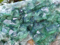 Natural Large Cubic Green Fluorite Cabinet Specimen x 1 From Mandrosonoro, Madagascar - Toprock Gemstones and Minerals 