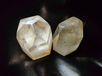 Polished Dark Morion Smokey Quartz and Phantom Quartz Crystals x 6 From Anzojorobe, Madagascar