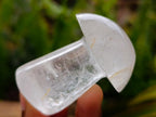 Polished Clear Quartz Mushrooms x 12 From Madagascar