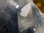 Natural Blue Celestite Specimens x 2 From Sakoany, Madagascar