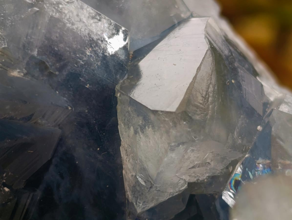Natural Blue Celestite Specimens x 2 From Sakoany, Madagascar
