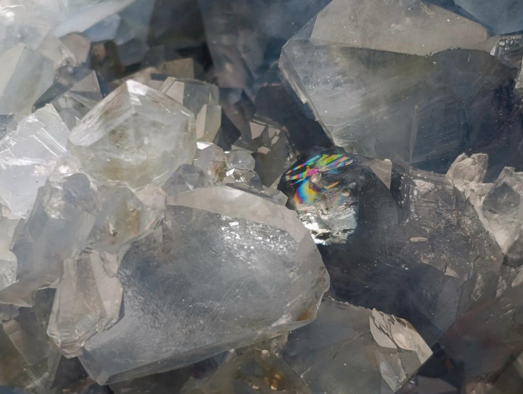 Natural Blue Celestite Specimens x 2 From Sakoany, Madagascar