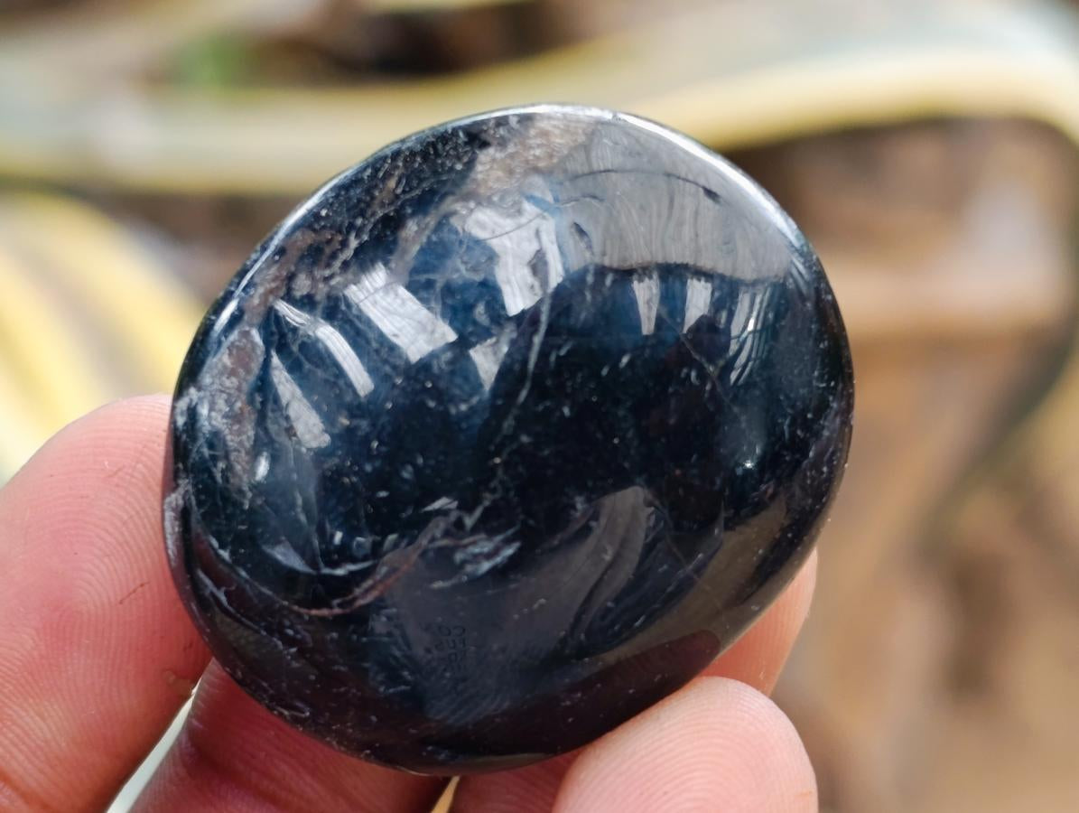 Polished Black Tourmaline Mini Free Forms x 35 From Madagascar