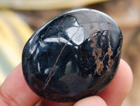 Polished Black Tourmaline Mini Free Forms x 35 From Madagascar