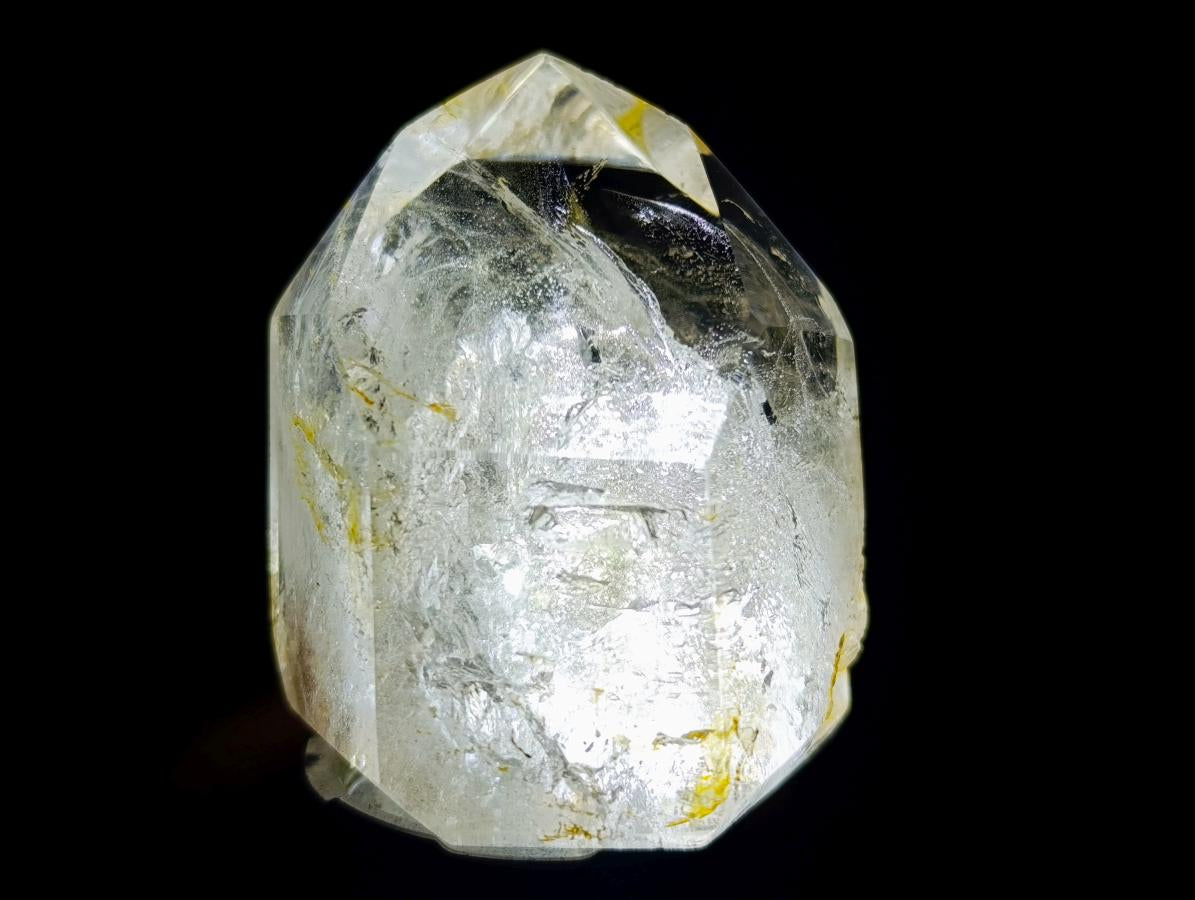 Polished Clear Window Quartz Crystals x 12 From Akansobe, Madagascar