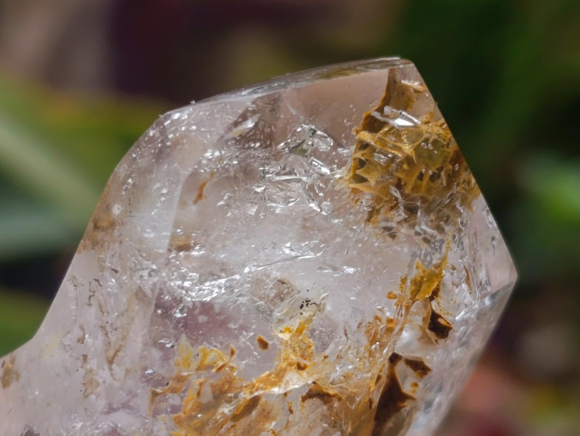 Polished Clear Window Quartz Crystals x 12 From Akansobe, Madagascar