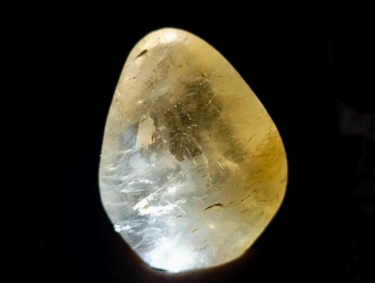 Polished Smokey Window Quartz Standing Free Forms x 2 From Madagascar