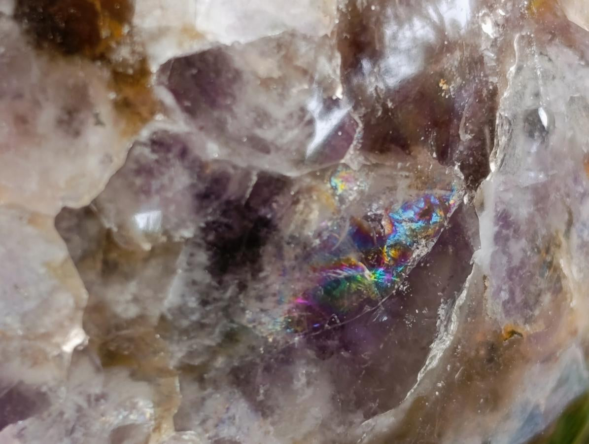 Polished Large Chevron Amethyst Sphere x 1 From Madagascar