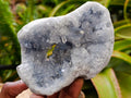 Natural Blue Celestite Specimens x 3 From Sakoany, Madagascar - Toprock Gemstones and Minerals 
