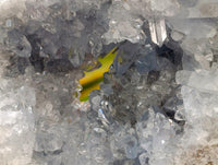 Natural Blue Celestite Specimens x 3 From Sakoany, Madagascar