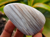 Polished Red Shashe River Agate Galets x 13 From Shashe River, Zimbabwe