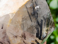 Polished Quartz Crystals With Tourmalinated Inclusions x 2 From Madagascar