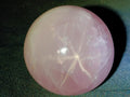 Polished Gemmy Star Rose Quartz Spheres x 6 From Madagascar
