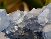 Natural Blue Celestite Geode Specimen x 1 From Sakoany, Madagascar