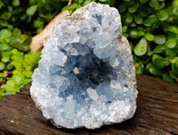 Natural Blue Celestite Geode Specimen x 1 From Sakoany, Madagascar