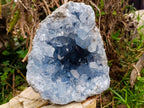 Natural Blue Celestite Geode Specimen x 1 From Sakoany, Madagascar