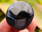 Polished Black Tourmaline Galets x 35 From Madagascar