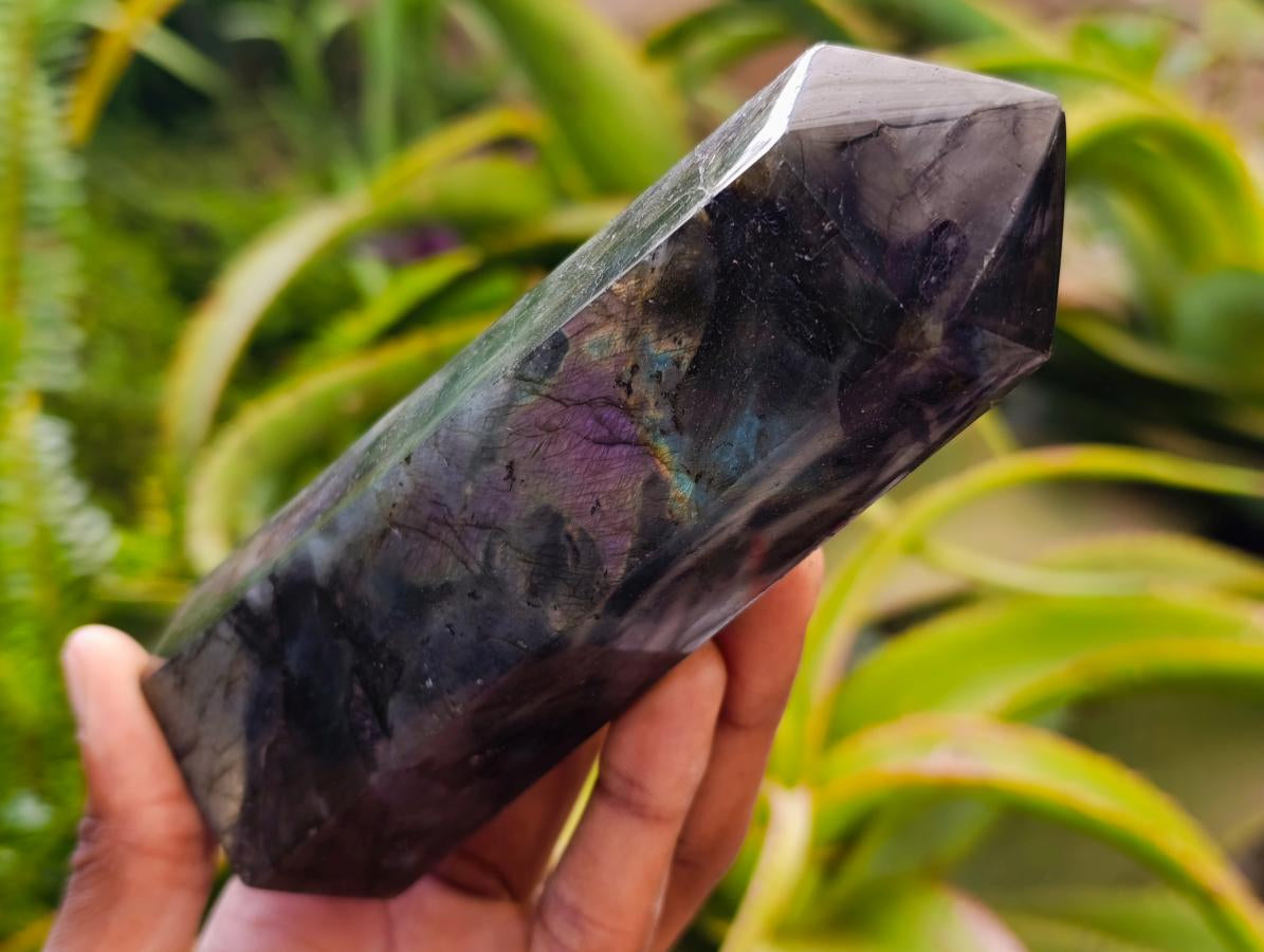 Polished Labradorite Display Crystals x 3 From Madagascar