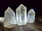 Polished Phantom Smokey Quartz Crystals x 6 From Madagascar