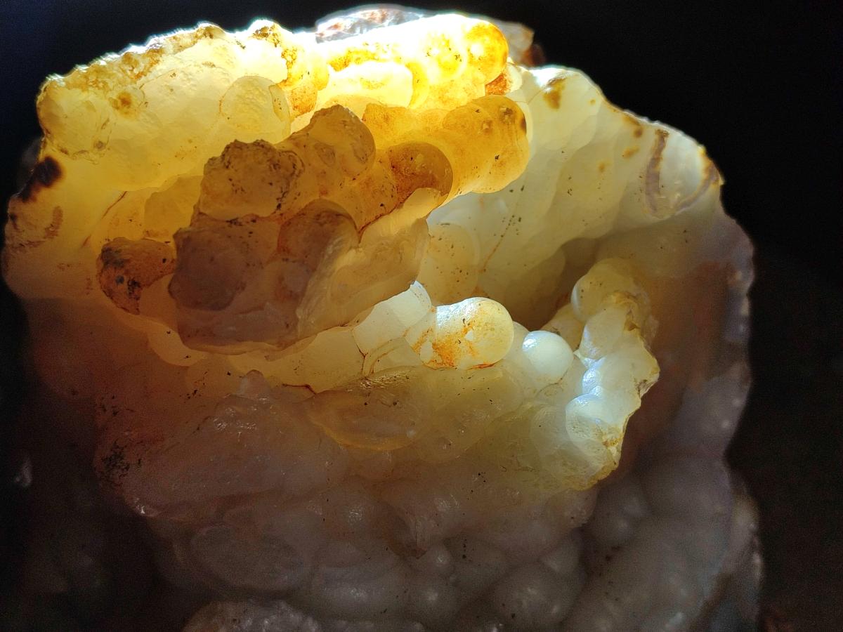 A Natural XL Funky Stalagmitic Chalcedony specimen x 1 Didi, Madagascar