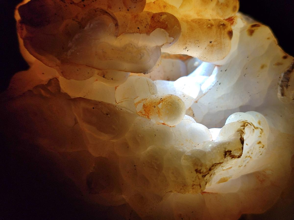 A Natural XL Funky Stalagmitic Chalcedony specimen x 1 Didi, Madagascar