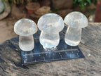 Polished Clear Quartz Mushrooms x 20 From Madagascar