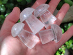Polished Clear Quartz Mushrooms x 20 From Madagascar