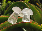 Polished Clear Quartz Mushrooms x 20 From Madagascar