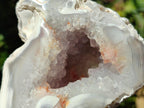 Polished Agates with Crystalline Geodes x 6 From Maintirano, Madagascar