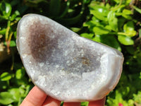 Polished Agates with Crystalline Geodes x 6 From Maintirano, Madagascar