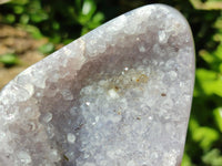 Polished Agates with Crystalline Geodes x 6 From Maintirano, Madagascar