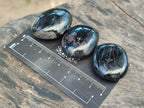 Polished Mini Black Tourmaline Free Forms x 35 From Madagascar